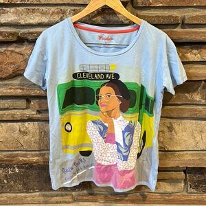 Rosa Parks Civil Rights Activist Piccolina Crewneck Tee women’s Large